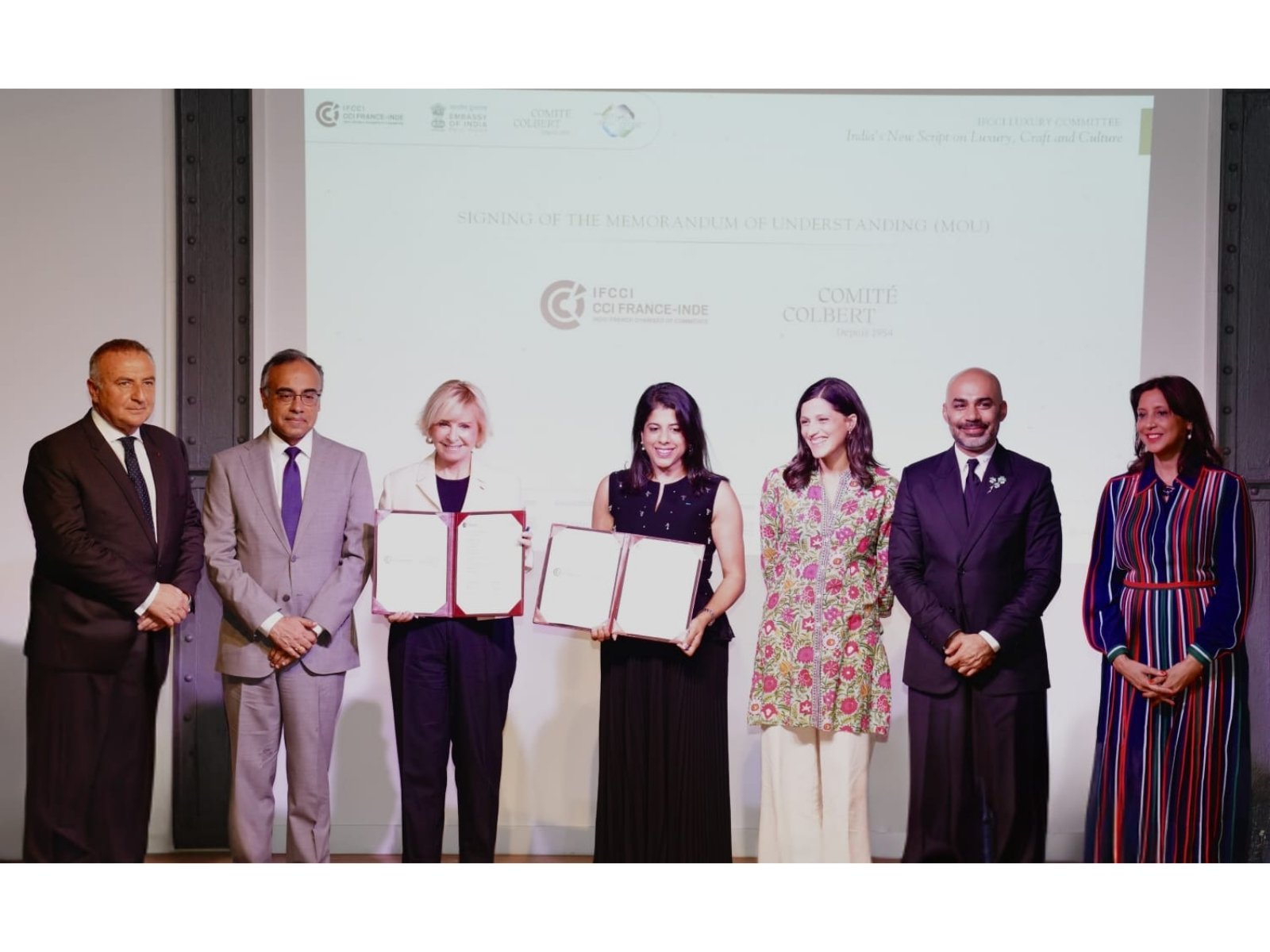 IFCCI Luxury Committee and Comité Colbert sign landmark MoU in Paris-TBt