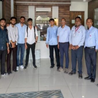 ITADC industrial visit Indo Count, the blunt times