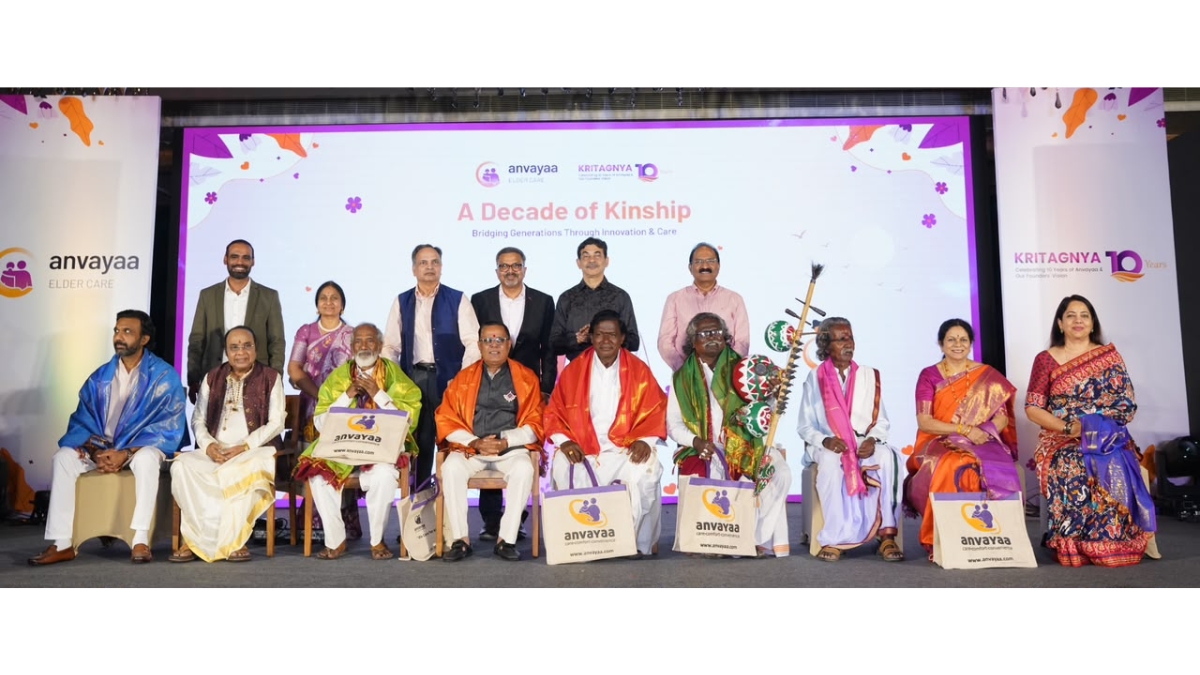 Kritagnya: Anvayaa Kin Care Honours India's Bravest and Turns 10 with Three New Launches for India's Elders-TBT