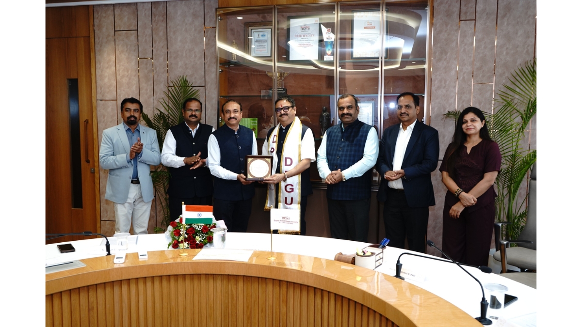 Dnyaan Prasad Global University (DPGU) by Dr. D.Y Patil Unitech Society Strengthens Industry Connect Through Insightful Session with Mankind Pharma Leader-TBT
