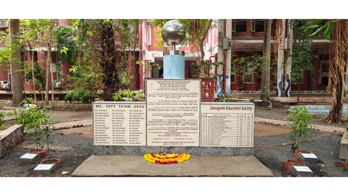 Sarvajanik University's MS-IDPT Organizes Thanksgiving Ceremony, Time Capsule Dedication and Tree Plantation to Mark a Historic Transition-TBT