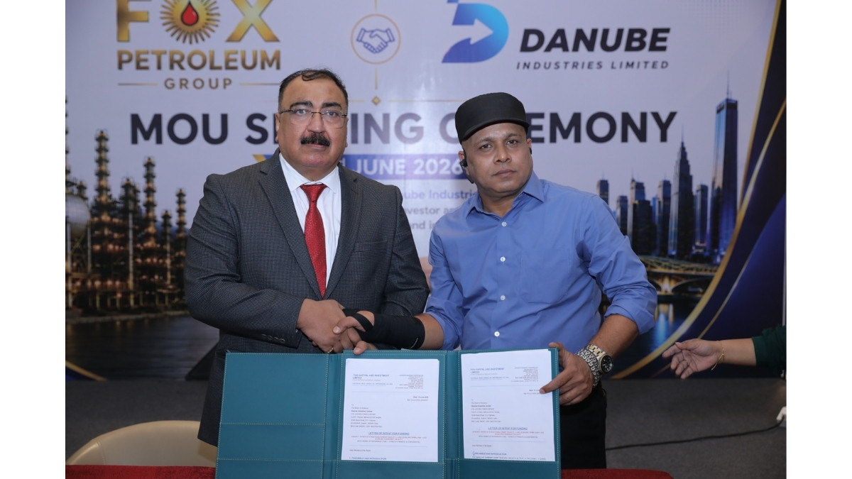Fox Petroleum Group to invest USD 50 million in Danube Industries Fox Petroleum Group,Fox Petroleum,Danube Industries -PNn