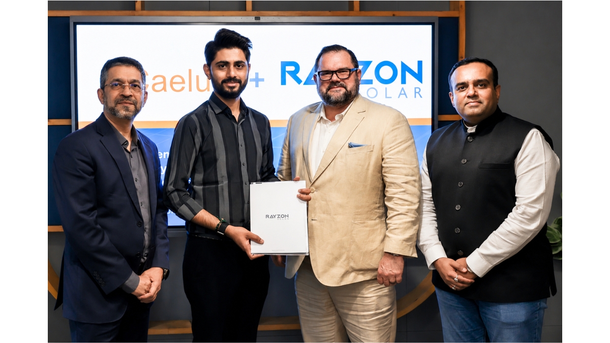 Rayzon Solar and Caelux Advance India’s Solar Manufacturing with 5 GW Alliance Rayzon