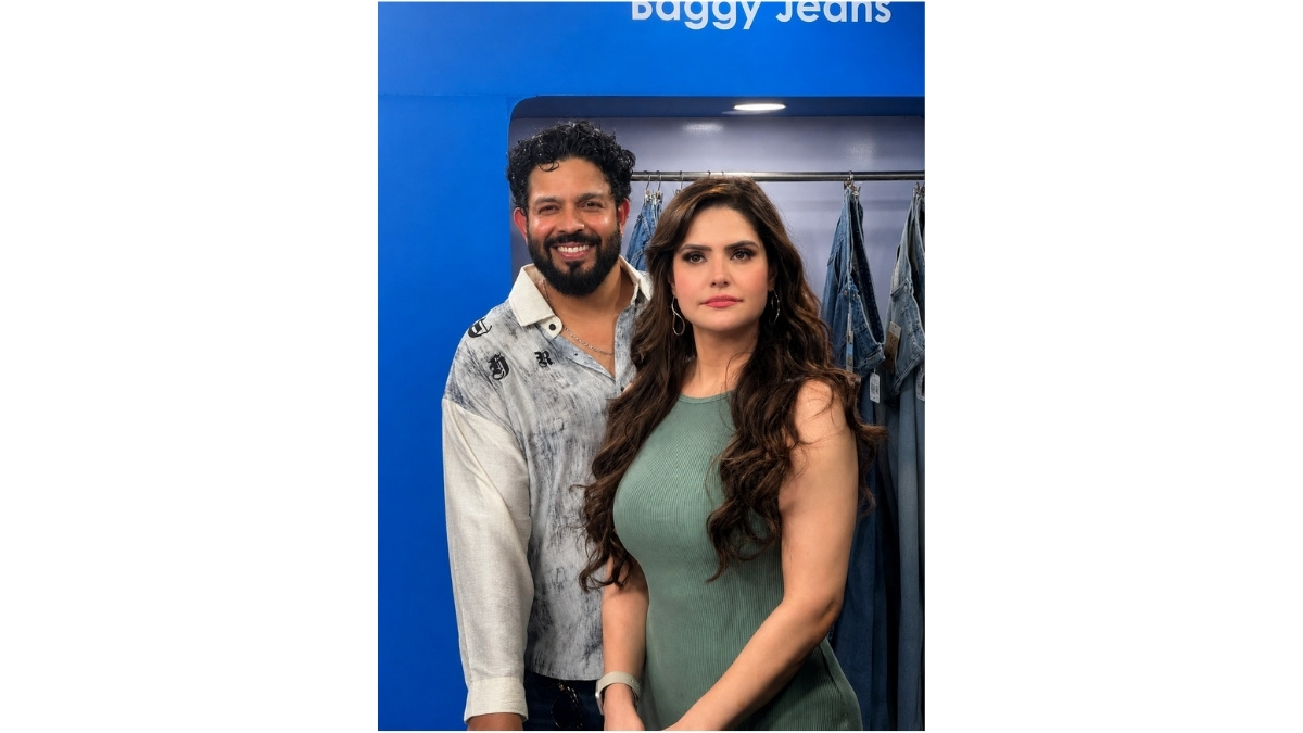 Actor, entrepreneur and K Sera Sera Virtual Studio Director Vikrant Anand shared the stage with Bollywood actress Zareen Khan at a high-profile launch event, celebrating the debut of X Blue Jeans' latest collection.