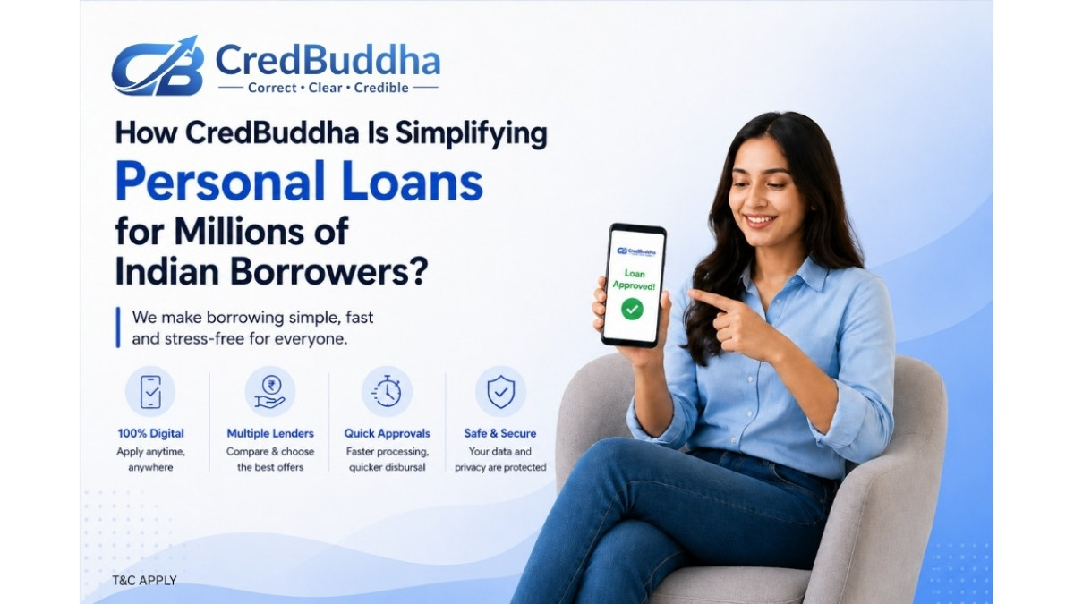 CredBuddha Brings Personal Loan Comparison to One Digital Platform for Indian Borrowers-PNn