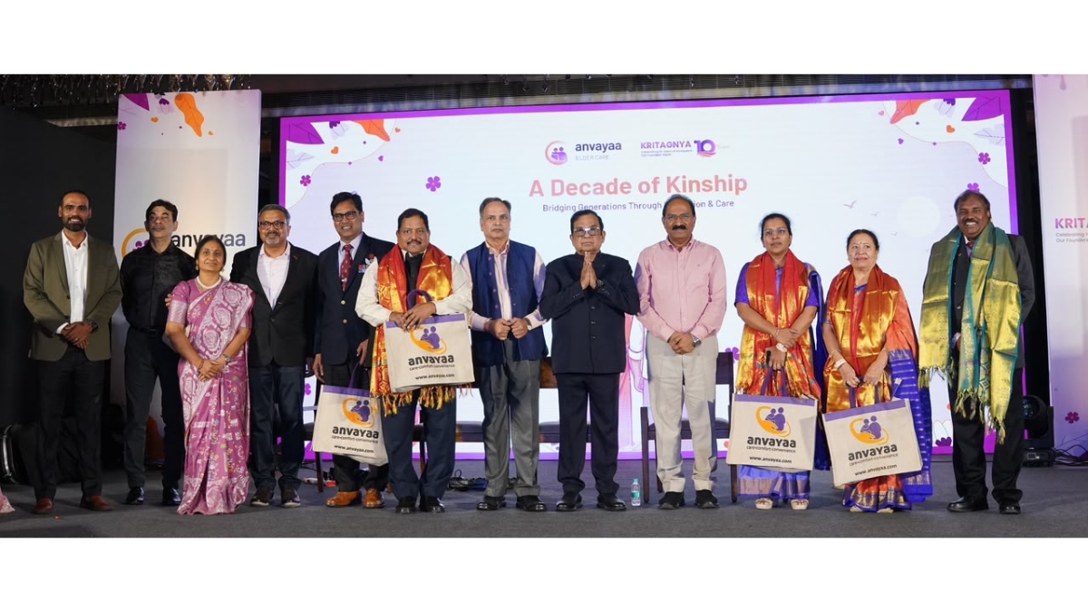 Kritagnya: Anvayaa Kin Care Honours India's Bravest and Turns 10 with Three New Launches for India's Elders-TBT