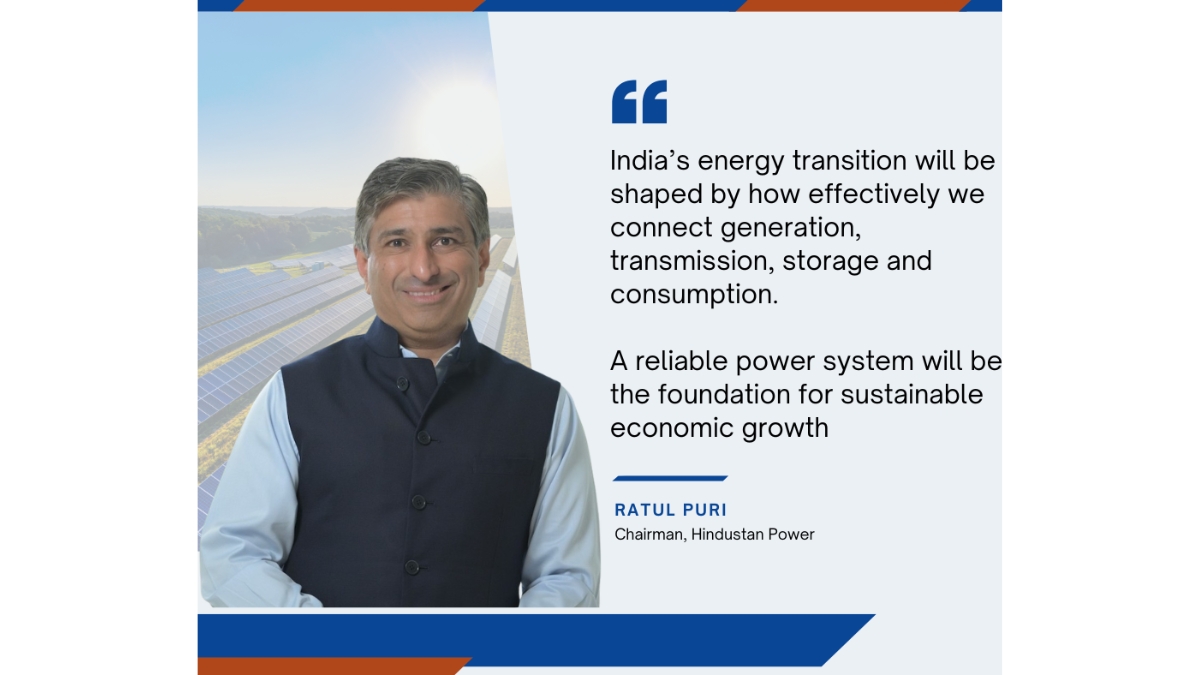 Ratul Puri on Why India's Renewable Energy Growth Is Driven by Both Capacity enhancement  and Power Delivery-TBT