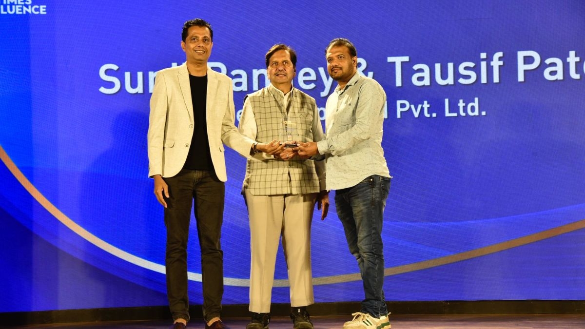 Teams Applaud Founders Taushif Patel and Sunil Pandey Felicitated at Times Network’s Gems of Maharashtra Awards 2026 Teams Applaud Founders Taushif Patel and Sunil Pandey Felicitated at Times Network's Gems of Maharashtra Awards 2026-TBT