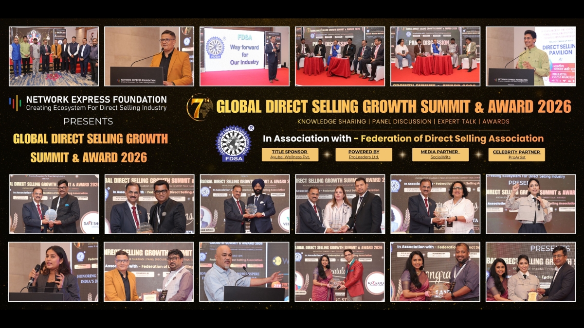 Network Express Foundation Hosts the 7th Global Direct Selling Growth Summit & Award 2026 in Mumbai; 43 Leaders and Companies Honored Network Express Foundation