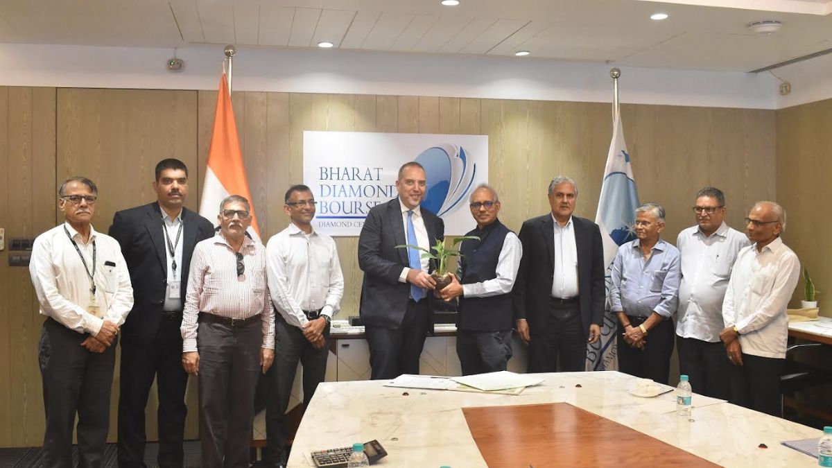 India-Italy Diamond Trade Gets Boost as BDB Seeks Key VAT Reforms India Italy diamond trade, the blunt times