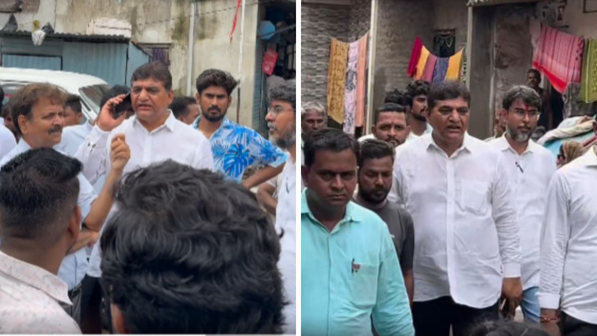 Surat Flood Fury Targets BJP MLA Surat flood victims confront BJP MLA Manu Patel, the blunt times