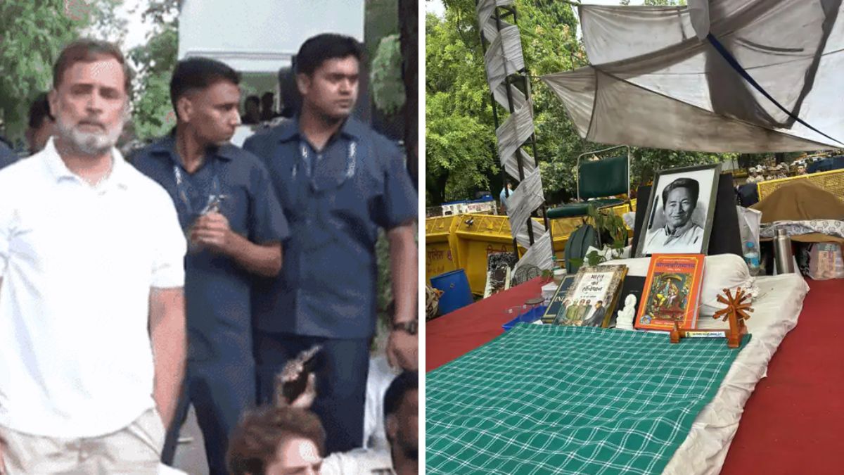 Congress Joins Sonam Wangchuk Protest as Political Heat Rises in Delhi Congress joins Sonam Wangchuk protest, the blunt times
