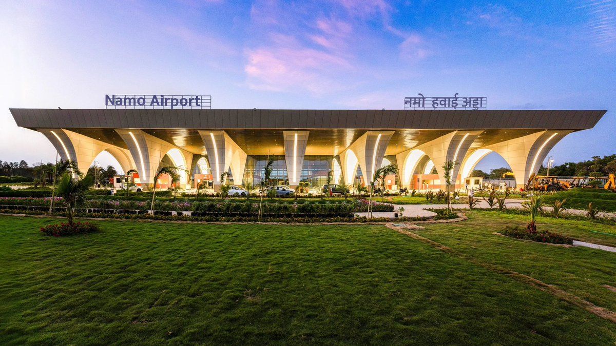 95-foot building limits Daman airport runway use to 1601 metres Daman Airport runway obstacle, the blunt times