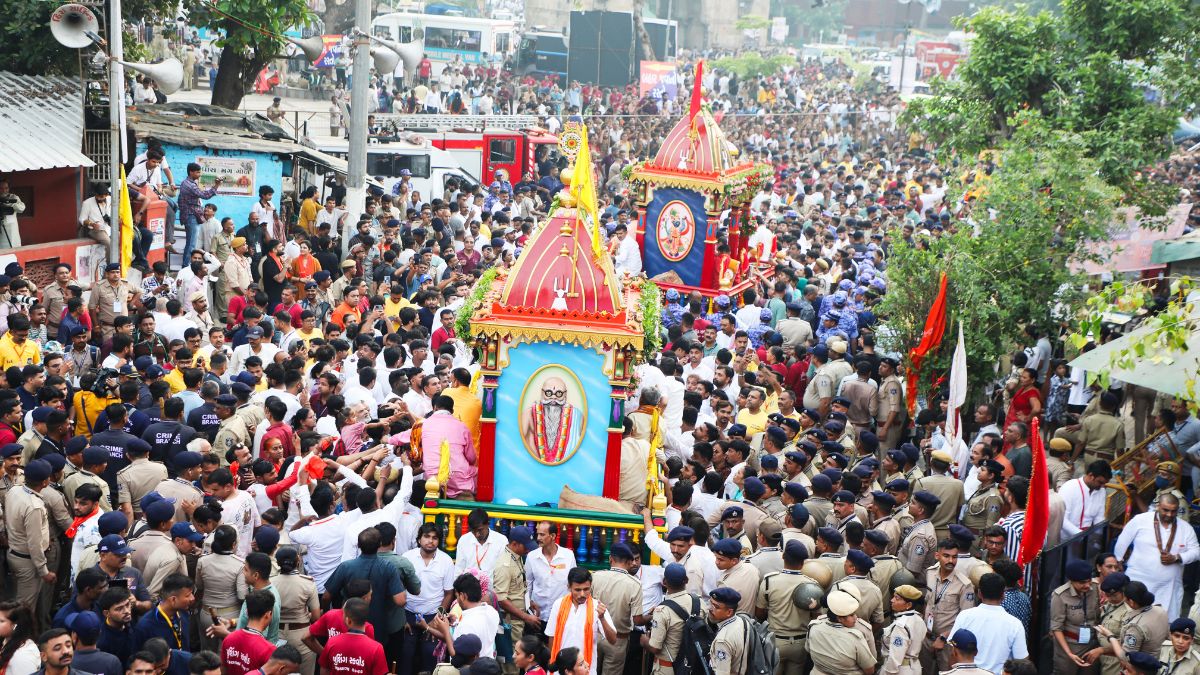 Ahmedabad Jagannath Rath Yatra Draws Massive Crowds, Showcases Unity Ahmedabad Jagannath Rath Yatra 2026, the blunt times