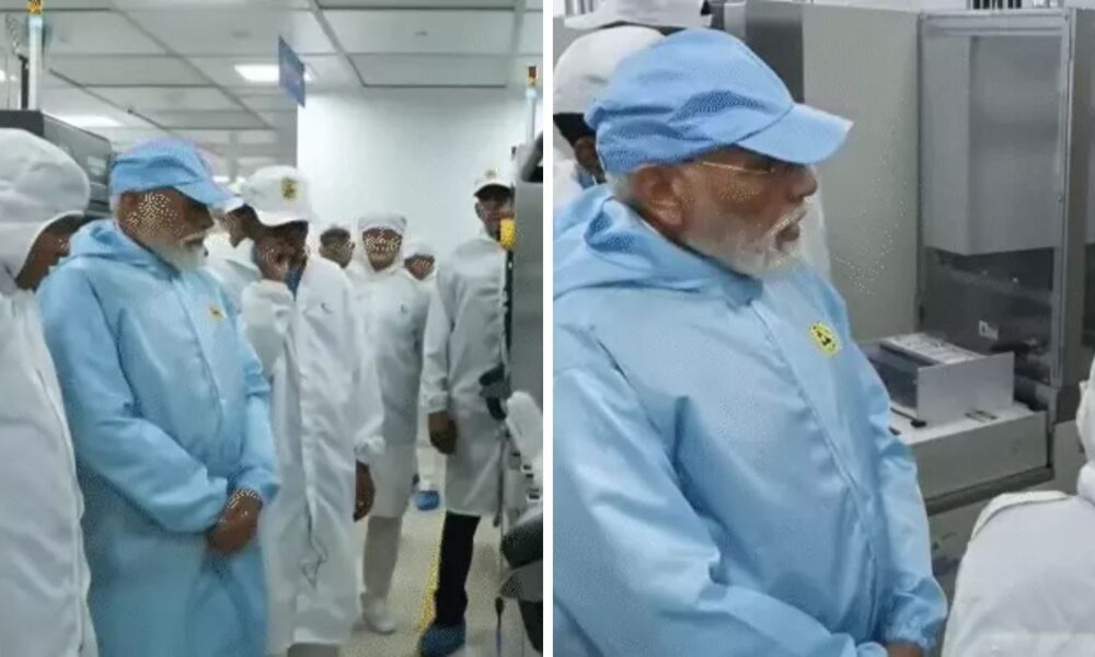 PM Modi inaugurates CG Semi OSAT plant in Sanand, the blunt times