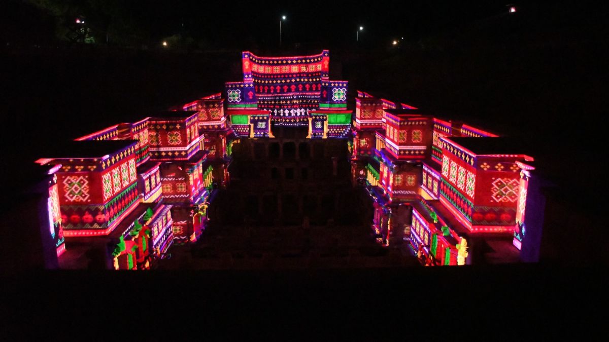 Gujarat : Rani Ki Vav Show Wins Gold Award Rani Ki Vav 3D Projection Mapping Show, the blunt times
