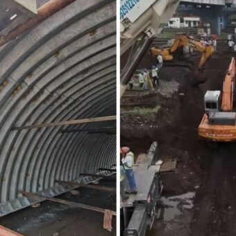 India’s first steel underpass at Udhna station, the blunt times