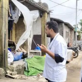 Surat flood skin disease cases rise, the blunt times