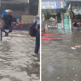 Surat heavy rain, the blunt times