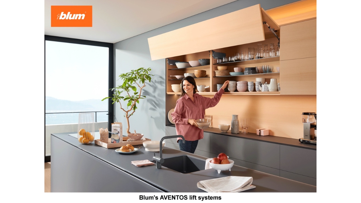 How Blum AVENTOS Lift Systems Offer Greater Freedom Than Hinged Wall Cabinets-TBT