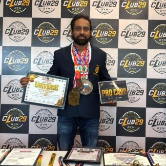 Ahmedabad’s Lalit Patel wins three gold medals at World Powerlifting Championships in Bangkok, two golds in bodybuilding-TBT