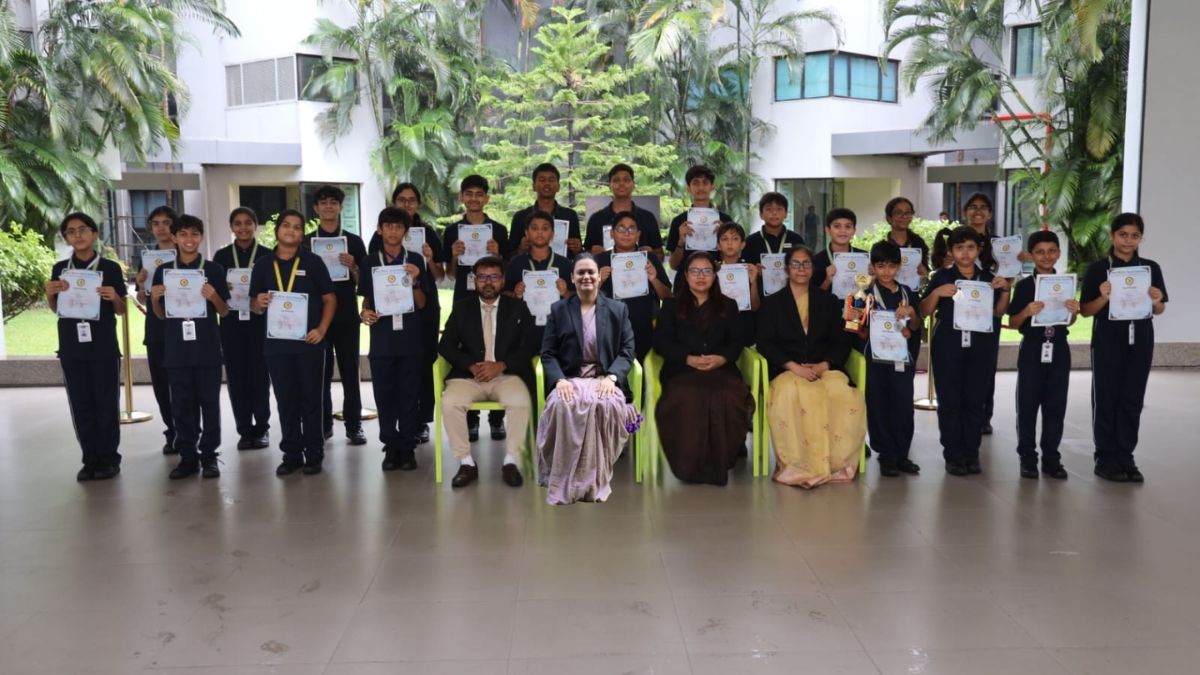 GDGIS Surat swimmers win several medals at Surat District Motivational Swimming Competition GDGIS Surat swimmers win several medals at Surat District Motivational Swimming Competition-TBT