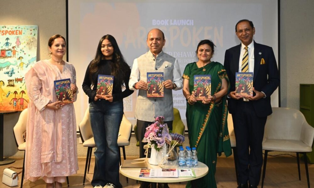 Young Artist and Author Mehr Dhawan Launches Her Book ‘ARTSPOKEN’-TBT