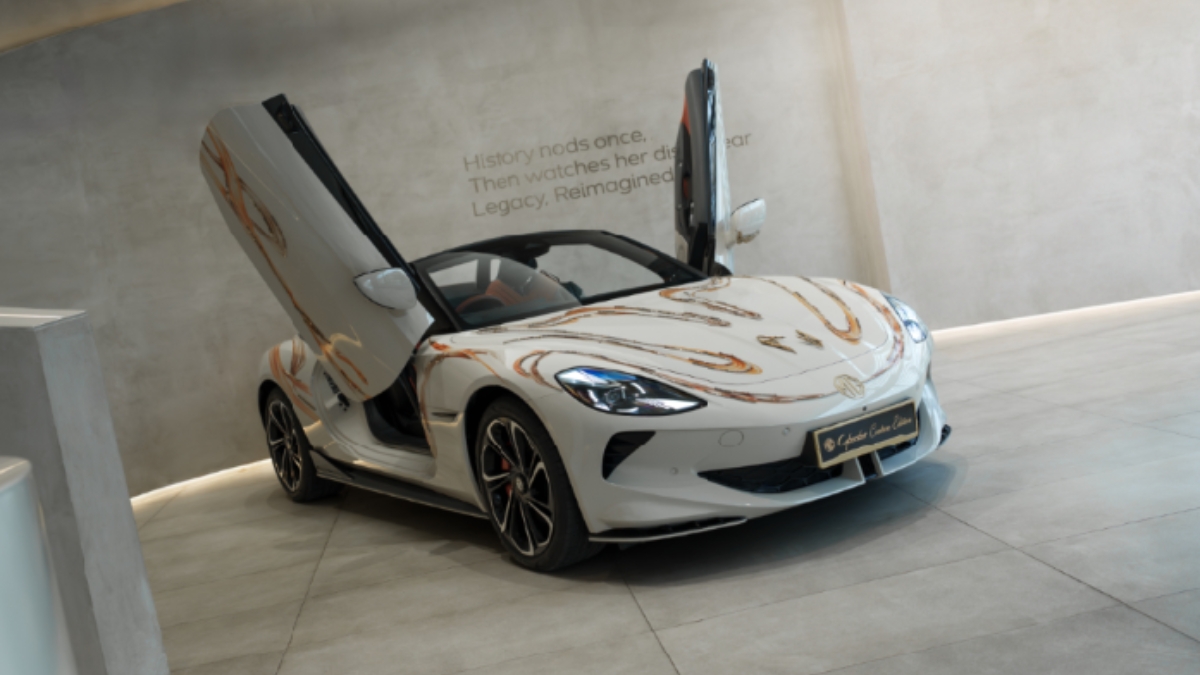 MG SELECT launches the Couture Edition of M9 at INR 84.94 Lakh and Cyberster at INR 87.49 Lakh MG SELECT