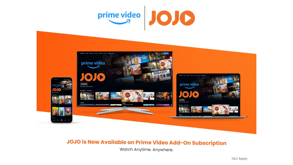 JOJO Expands Its National Footprint with Prime Video Add-On Subscription, Bringing Gujarati Entertainment to Millions Across India JOJO