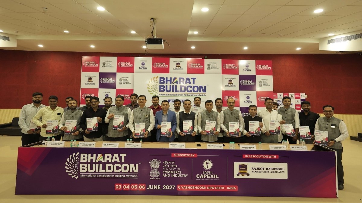 Bharat Buildcon 2027 Launches Its National Campaign from Rajkot — “One Nation. One Expo.” to Connect India's Building Materials Industry with the Global Marketplace