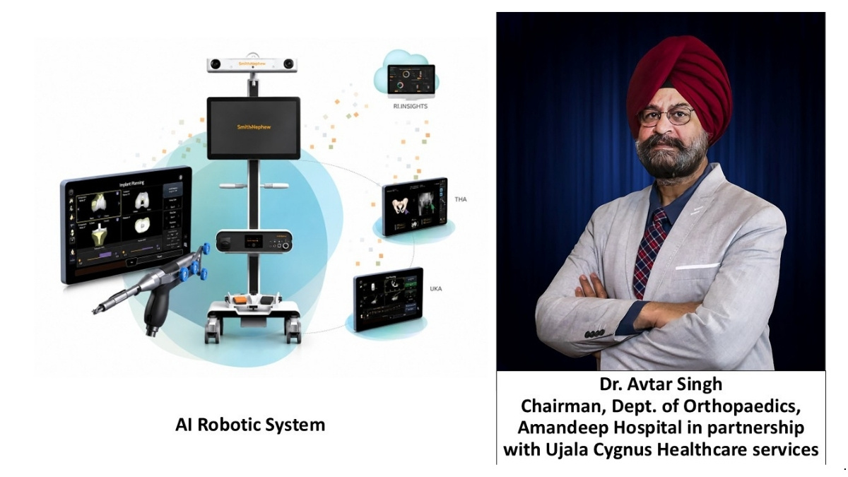 By Dr. Avtar Singh, Chief Orthopaedic & Robotic Joint Replacement Surgeon, Amandeep Hospitals, in partnership with Ujala Cygnus
