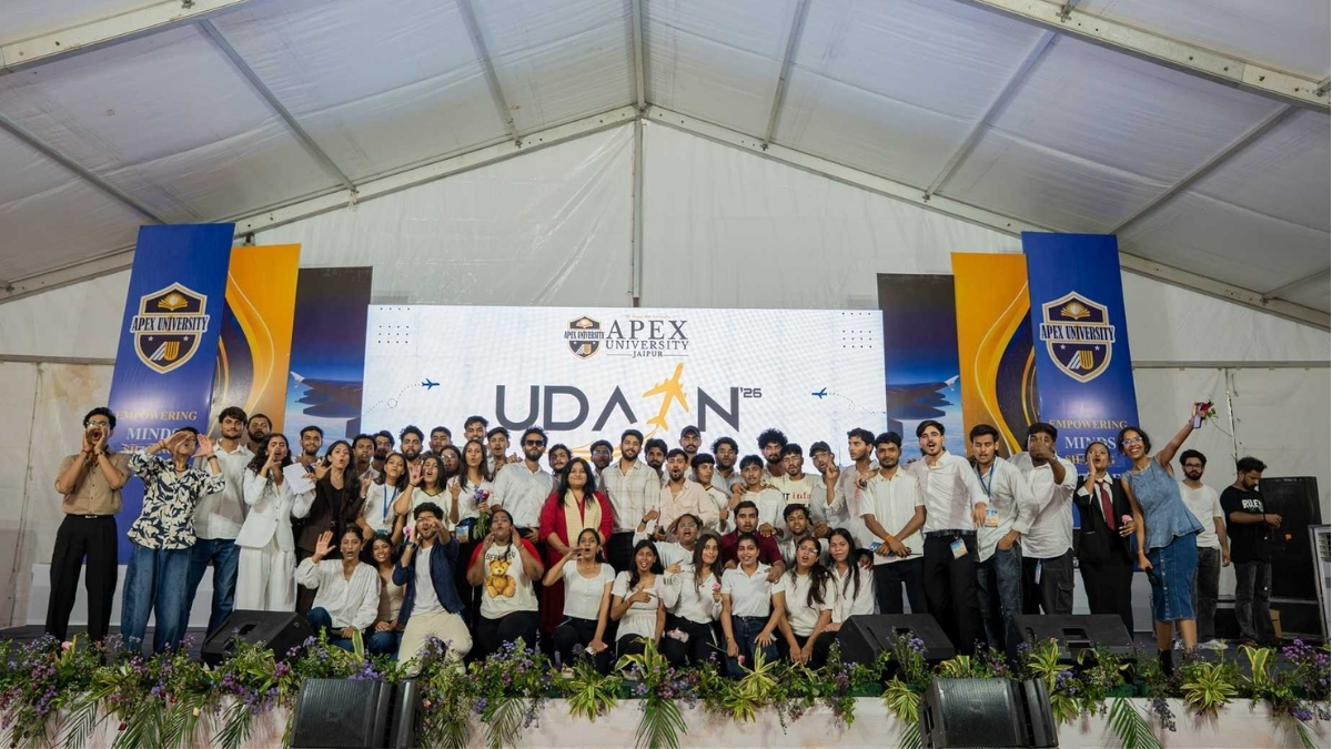Apex University’s Udaan 2026 Inspires 3,000 New Students to Embrace Skills, Technology, and Opportunities for a Future-Ready India Apex University