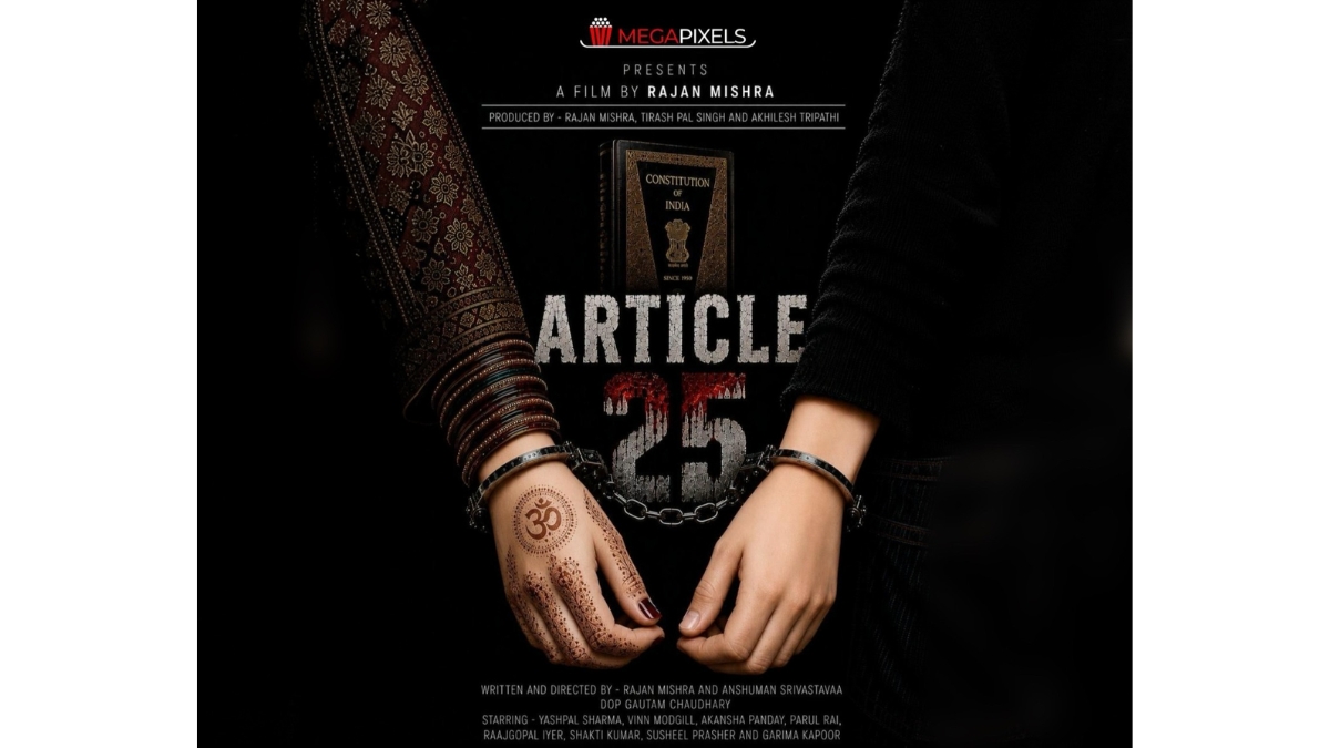 Rajan Mishra Brings Article 25 to Theatres Soon – A Courtroom Drama Based on Alleged Religious Conversion Rajan Mishra Brings Article 25 to Theatres Soon – A Courtroom Drama Based on Alleged Religious Conversion-TBT
