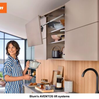How Blum AVENTOS Lift Systems Offer Greater Freedom Than Hinged Wall Cabinets-TBT
