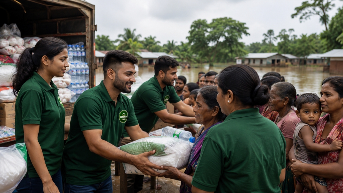 ACTIZEET® Cares Launches Emergency Flood Relief Initiative for Families Affected by the Assam Floods ACTIZEET