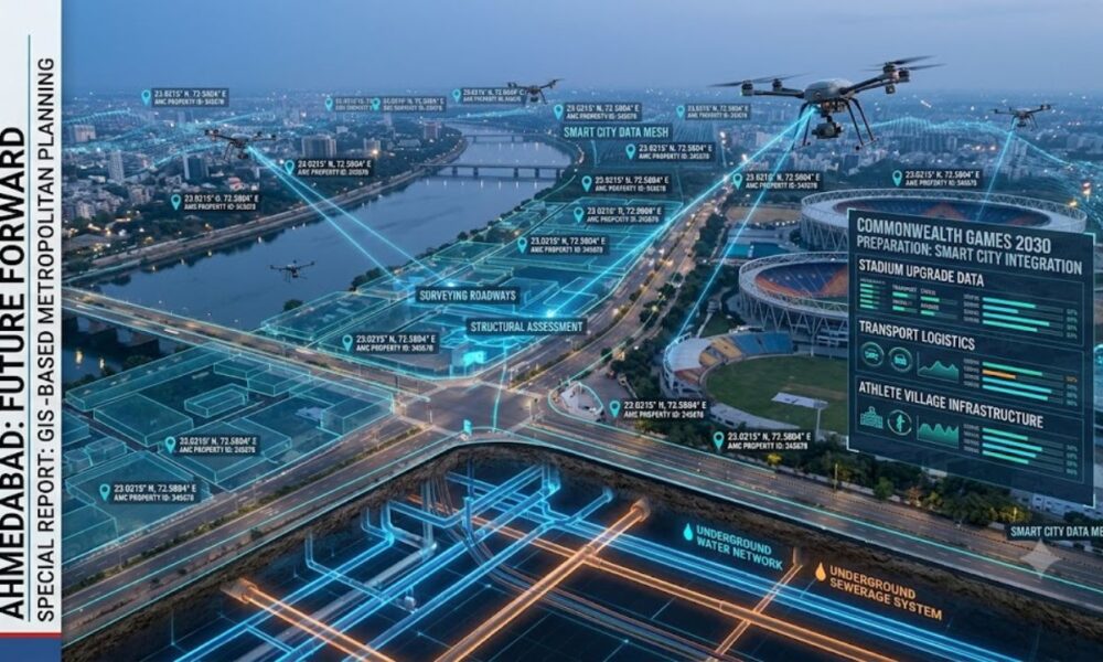 Ahmedabad 3D GIS mapping project, the blunt times