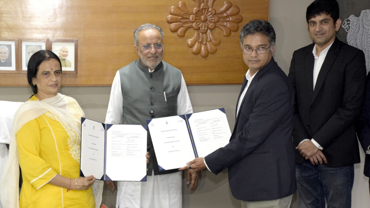 Gujarat AI youth training MoU, the blunt times