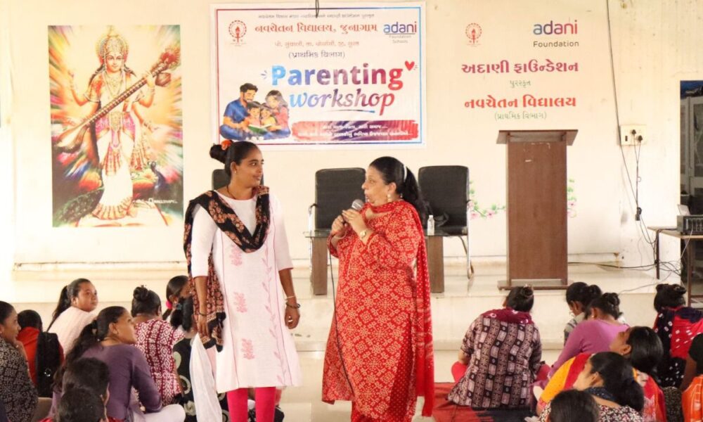 Navchetan vidhyalaya positive parenting workshop in Surat, the blunt times