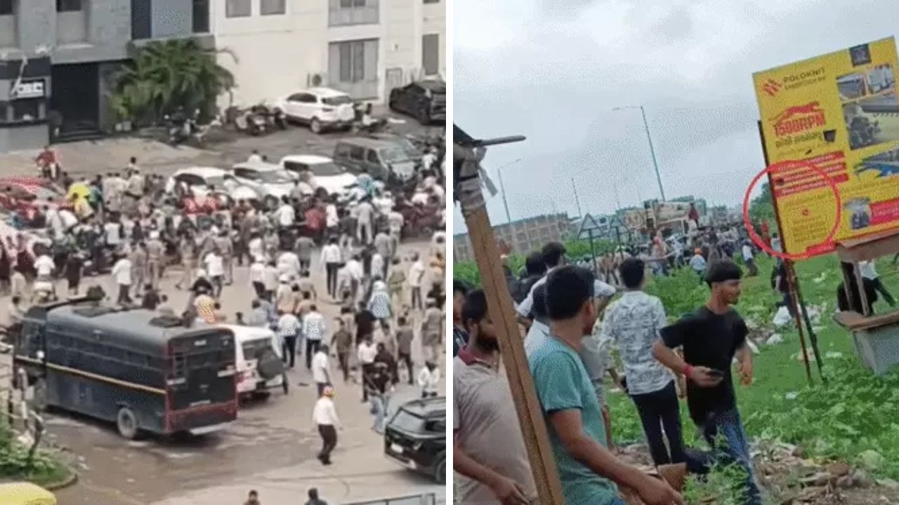 Surat migrant workers protest, the blunt times