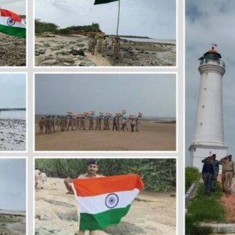Devbhumi Dwarka remote islands Independence Day, the blunt times