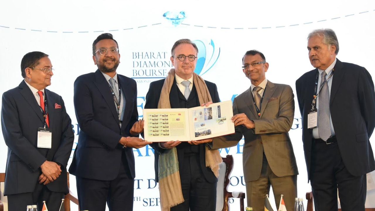 Belgian PM Bart De Wever Makes Historic Visit to Bharat Diamond Bourse Bart De Wever Bharat Diamond Bourse, the blunt times