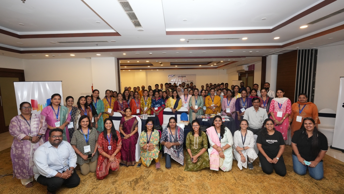 Amazon Think Big Space and LLF Train 140+ NMMC Teachers in Experiential STEM Learning-TBT