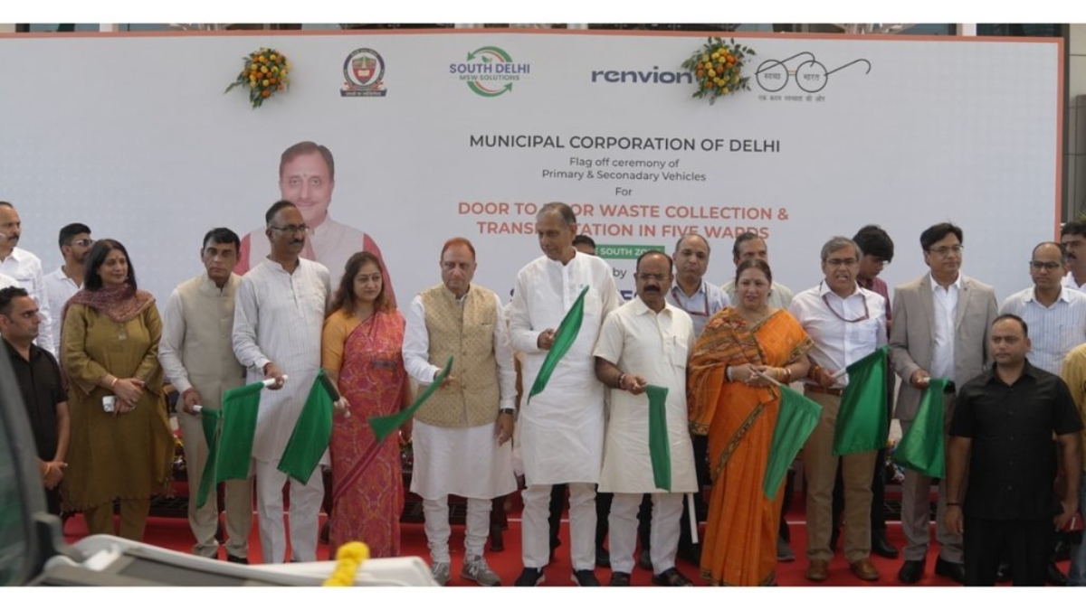Renvion Begins Integrated Waste Collection Operations Across South Delhi, Deploying Large-Scale Electric Primary and Secondary Collection Fleet-TBT