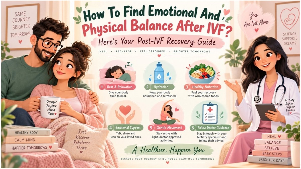 How To Find Emotional And Physical Balance After IVF? Here’s Your Post-IVF Recovery Guide