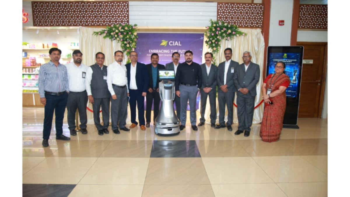 Kinetiq RRobotics Deploys Nova Robotic Concierge at Cochin International Airport