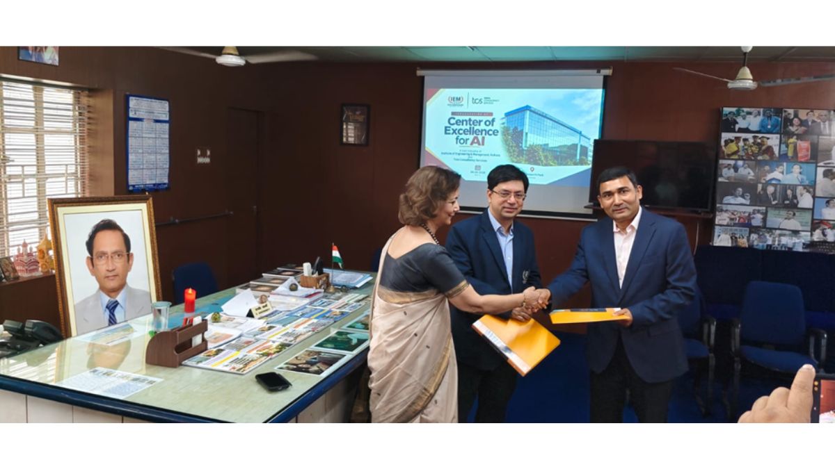 TCS, IEM Kolkata Join Hands to set up AI Centre of Excellence TCS