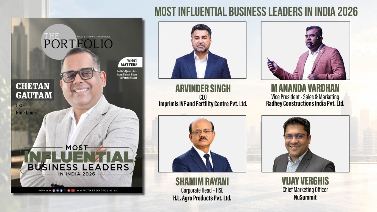 The Portfolio Magazine's Most Influential Business Leaders in India 2026: List of Honourees