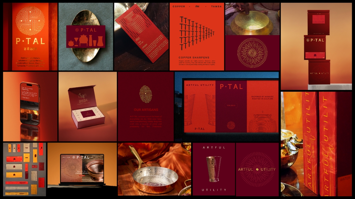 Mother Tongue Design Wins Two Blue Elephants at the 2026 Kyoorius Design Awards for P•TAL's Rebrand-TBT
