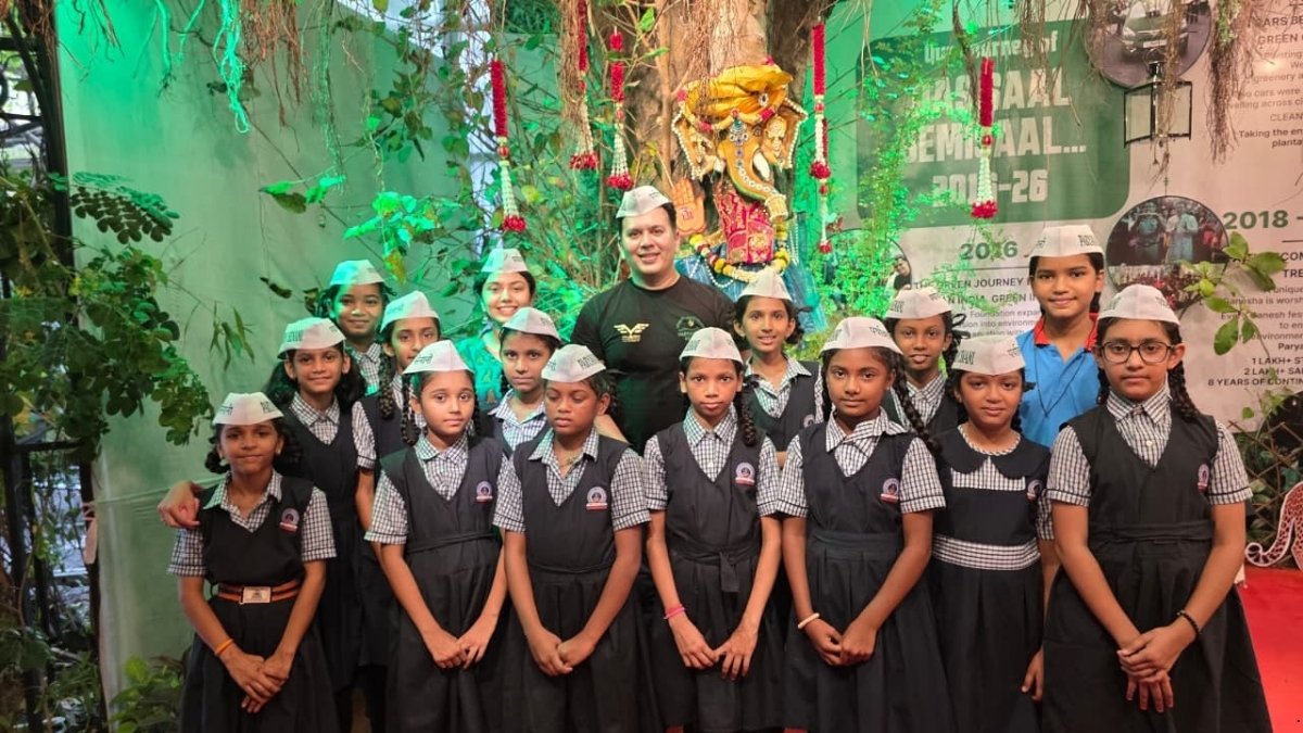 Viral Desai’s Tree Ganesha Initiative Engages Over 6,800 Students Viral Desai’s Tree Ganesha Initiative Engages Over 6,800 Students