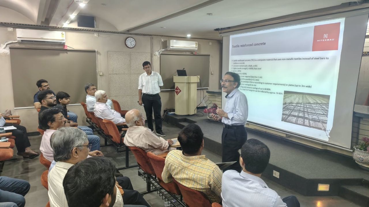 carbon textile reinforcement technology Surat, the blunt times